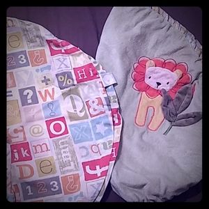 2 Boppy Pillow covers